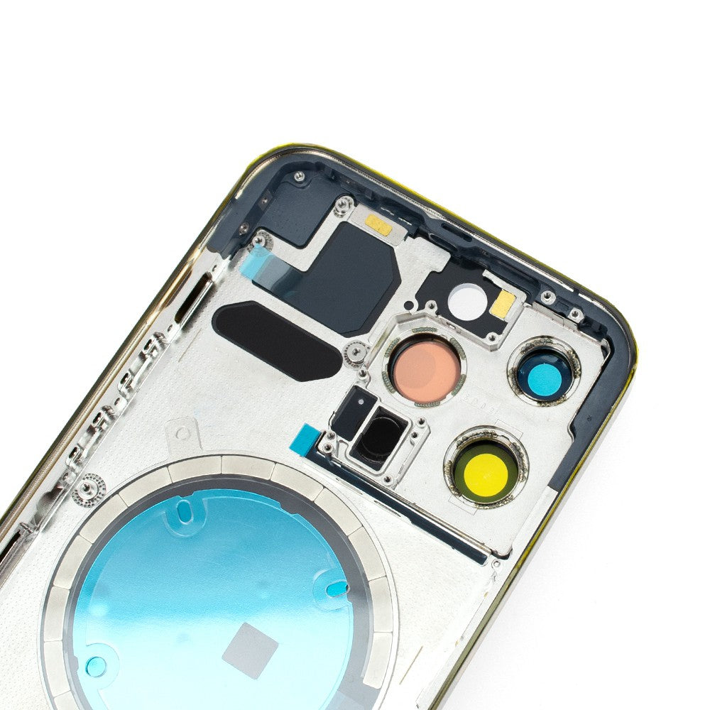 Rear Housing for iPhone 13 Pro (NO LOGO)-Blue Rear Housing for iPhone 13 Pro (NO LOGO)-Blue